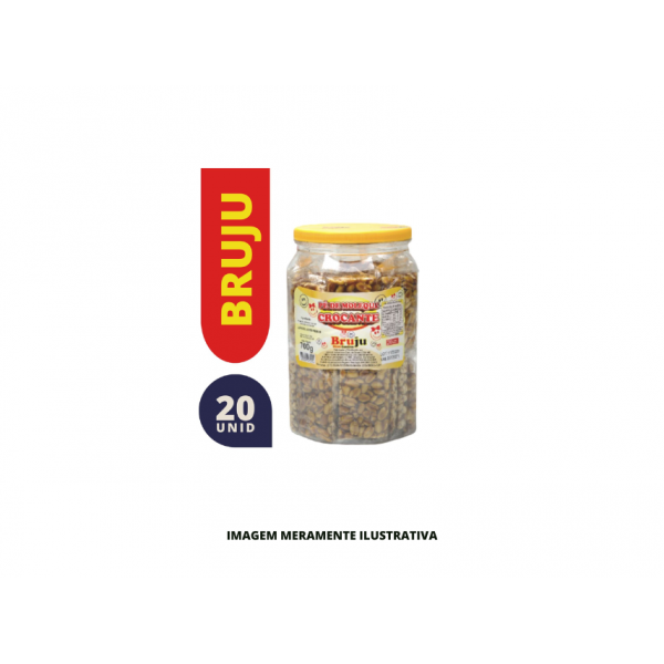 DOCE - BRUJU - 35g PE DE MOLEQUE CROCANTE - PT20